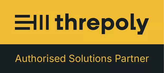 New partnership to achieve better file transfer performance and security monitoring - threpoly asp badge yellow Partenaire certifié
